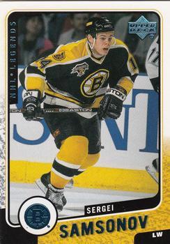 #12 Sergei Samsonov - Boston Bruins - 2000-01 Upper Deck Legends Hockey
