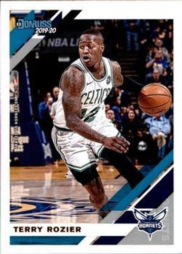 #12 Terry Rozier - Charlotte Hornets - 2019-20 Donruss Basketball