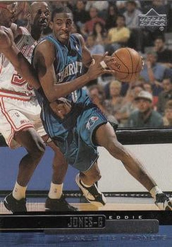 #12 Eddie Jones - Charlotte Hornets - 1999-00 Upper Deck Basketball