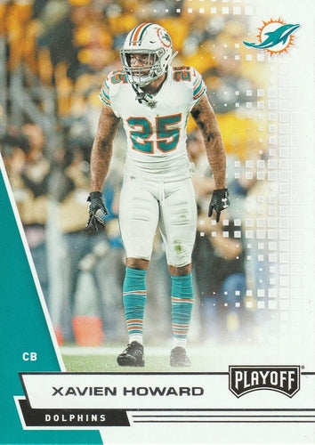 #12 Xavien Howard - Miami Dolphins - 2020 Panini Playoff Football