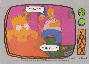 #12 Bart! / Uh, Oh ... - 1990 Topps The Simpsons