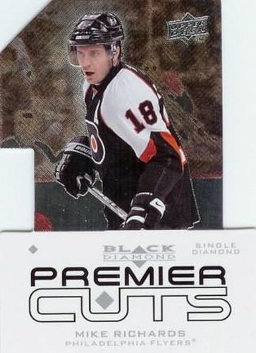 #PDC12 Mike Richards - Philadelphia Flyers - 2008-09 Upper Deck Black Diamond - Premier Die Cut Hockey