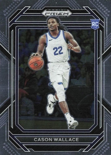 #12 Cason Wallace - Kentucky Wildcats - 2023 Panini Prizm Draft Picks Basketball