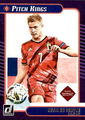 #12 Kevin De Bruyne - Belgium - 2021-22 Donruss - Pitch Kings Soccer