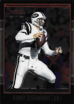 #12 Vinny Testaverde - New York Jets - 2001 Bowman Chrome Football