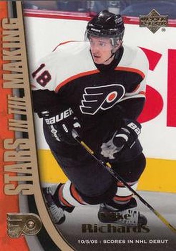 #SM12 Mike Richards - Philadelphia Flyers - 2005-06 Upper Deck - Stars in the Making Hockey