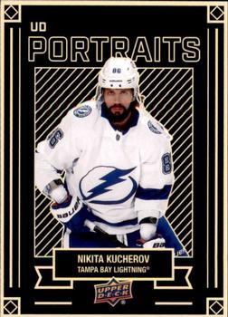 #P-12 Nikita Kucherov - Tampa Bay Lightning - 2022-23 Upper Deck - UD Portraits Hockey