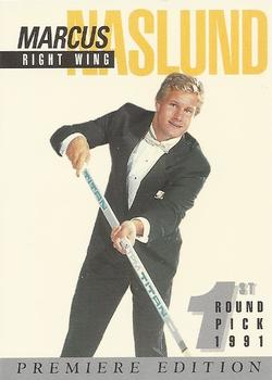 #12 Markus Naslund - 1991 Arena Draft Picks French Hockey