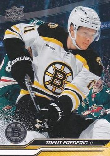 #12 Trent Frederic - Boston Bruins - 2023-24 Upper Deck Hockey