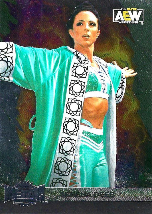 #12 Serena Deeb - 2022 SkyBox Metal Universe AEW Wrestling