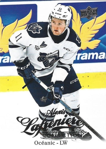 #12 Alexis Lafreniere - Rimouski Oceanic - 2020-21 Upper Deck Alexis Lafreniere Collection Hockey