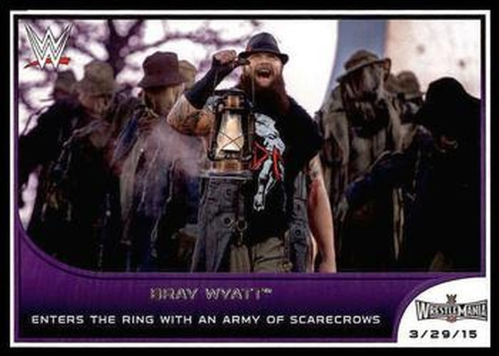 #12 Bray Wyatt - 2016 Topps WWE Road to Wrestlemania Wrestling