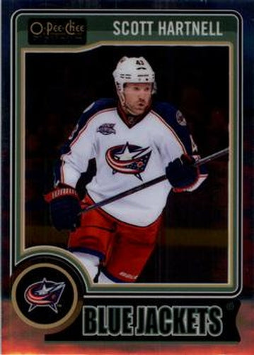 #12 Scott Hartnell - Columbus Blue Jackets - 2014-15 O-Pee-Chee Platinum Hockey