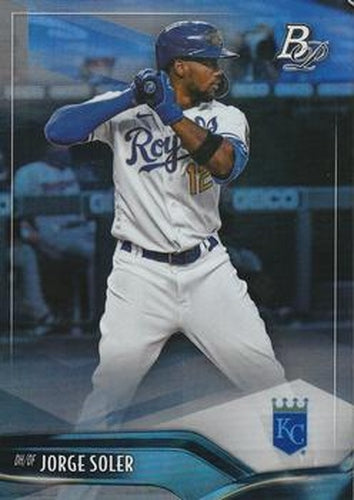 #12 Jorge Soler - Kansas City Royals - 2021 Bowman Platinum Baseball