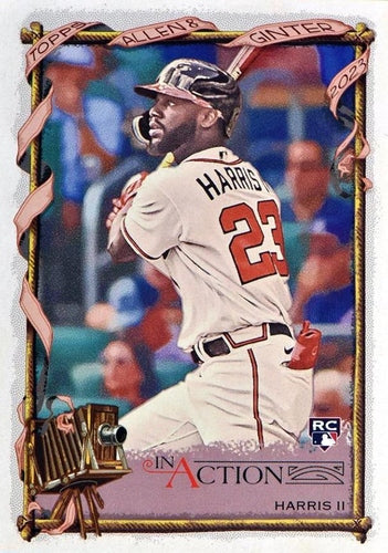 #12b Michael Harris II - Atlanta Braves - 2023 Topps Allen & Ginter Baseball