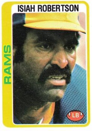 #130 Isiah Robertson - Los Angeles Rams - 1978 Topps Football