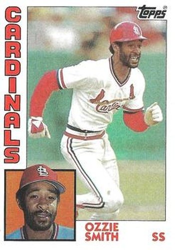 #130 Ozzie Smith - St. Louis Cardinals - 1984 Topps Baseball