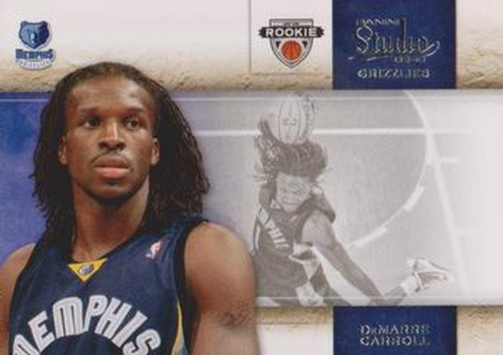 #130 DeMarre Carroll - Memphis Grizzlies - 2009-10 Panini Studio Basketball