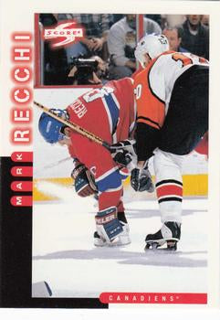 #130 Mark Recchi - Montreal Canadiens - 1997-98 Score Hockey