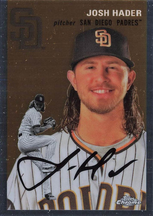 #130 Josh Hader - San Diego Padres - 2023 Topps Chrome Platinum Anniversary Baseball