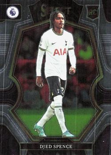 #130 Djed Spence - Tottenham Hotspur - 2022-23 Panini Select Premier League Soccer