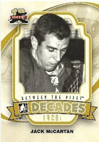 #130 Jack McCartan - New York Rangers - 2011-12 In The Game Between The Pipes Hockey