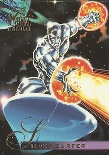 #130 Silver Surfer - 1995 Flair Marvel Annual