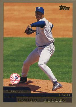 #T130 Dwight Gooden - New York Yankees - 2000 Topps Traded & Rookies Baseball