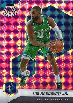 #130 Tim Hardaway Jr. - Dallas Mavericks - 2020-21 Panini Mosaic - Mosaic Camo Pink Basketball