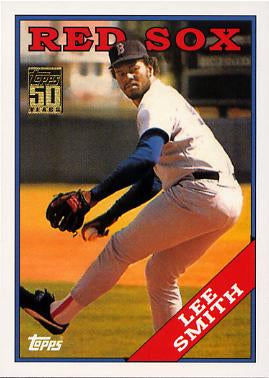 #T130 Lee Smith - Boston Red Sox - 2001 Topps Traded & Rookies Baseball