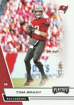 #130 Tom Brady - Tampa Bay Buccaneers - 2020 Panini Playoff Football