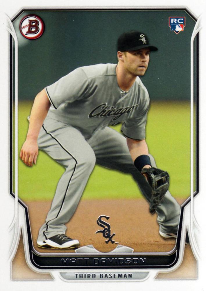#130 Matt Davidson - Chicago White Sox - 2014 Bowman Baseball
