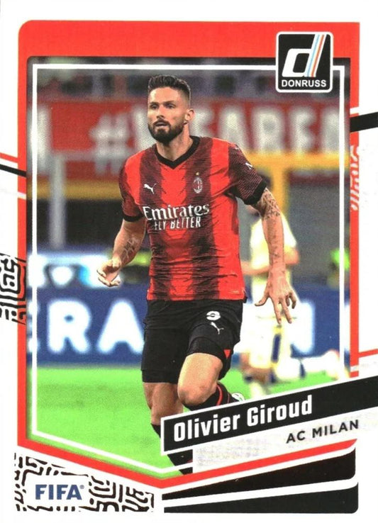 #130 Olivier Giroud - AC Milan - 2023-24 Donruss Soccer