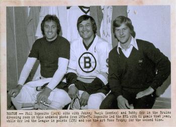 #130 Bobby Orr / Johnny Bucyk / Phil Esposito - Boston Bruins - 2011-12 Parkhurst Champions Hockey