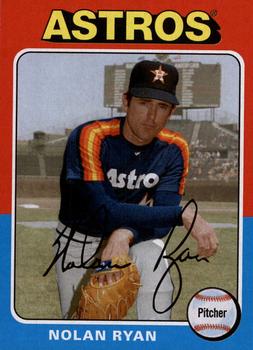 #130 Nolan Ryan - Houston Astros - 2019 Topps Archives Baseball