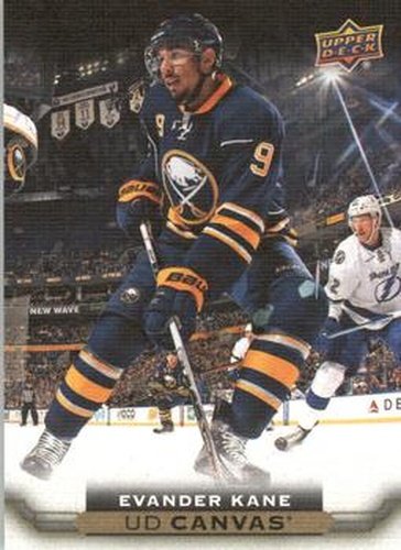 #C130 Evander Kane - Buffalo Sabres - 2015-16 Upper Deck - UD Canvas Hockey