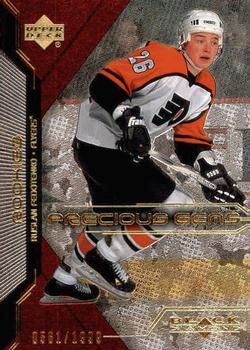 #130 Ruslan Fedotenko - Philadelphia Flyers - 2000-01 Upper Deck Black Diamond Update Hockey