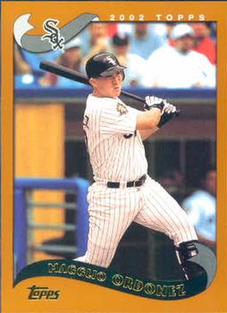 #130 Magglio Ordonez - Chicago White Sox - 2002 Topps Baseball