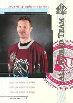 #130 Dominik Hasek - Detroit Red Wings - 2004-05 SP Authentic Hockey