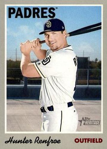 #130 Hunter Renfroe - Chicago White Sox - 2019 Topps Heritage Baseball
