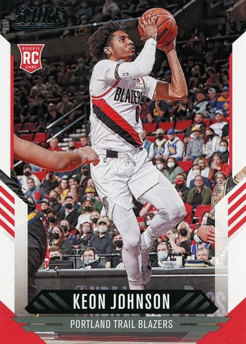 #130 Keon Johnson - Portland Trail Blazers - 2021-22 Panini Chronicles Basketball