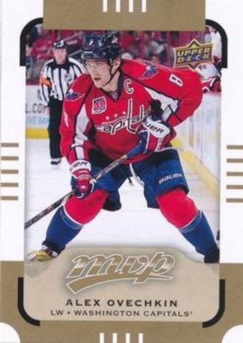 #130 Alex Ovechkin - Washington Capitals - 2015-16 Upper Deck MVP Hockey