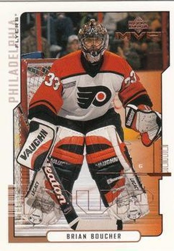 #130 Brian Boucher - Philadelphia Flyers - 2000-01 Upper Deck MVP Hockey