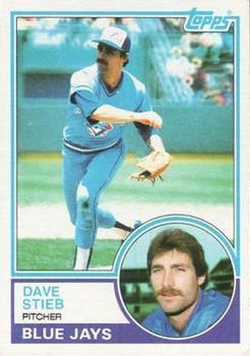 #130 Dave Stieb - Toronto Blue Jays - 1983 Topps Baseball