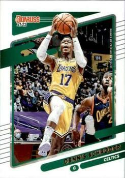 #130 Dennis Schroder - Boston Celtics - 2021-22 Donruss Basketball