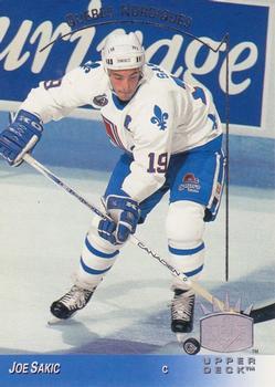 #130 Joe Sakic - Quebec Nordiques - 1993-94 Upper Deck - SP Hockey