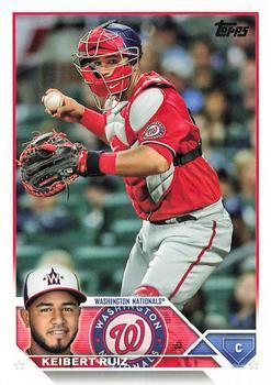 #130 Keibert Ruiz - Washington Nationals - 2023 Topps Baseball