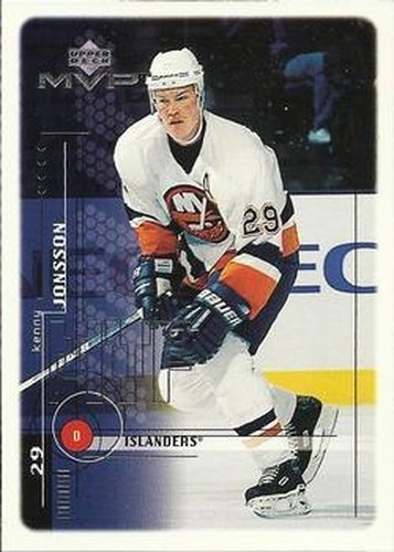 #130 Kenny Jonsson - New York Islanders - 1998-99 Upper Deck MVP Hockey