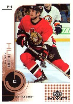 #130 Radek Bonk - Ottawa Senators - 2002-03 Upper Deck MVP Hockey