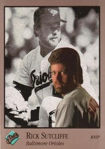 #130 Rick Sutcliffe - Baltimore Orioles - 1992 Studio Baseball